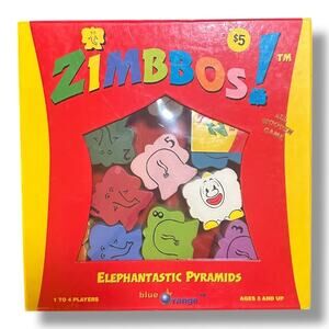 Zimbbos! Elephantastic Pyramids - Colorful Wooden Game